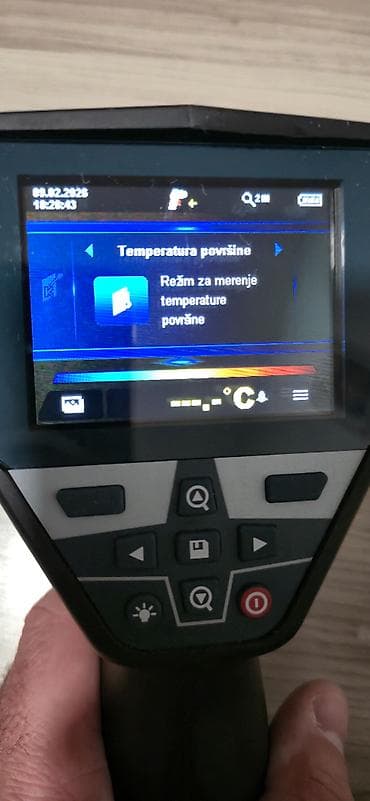 Bosch GIS 1000 C Professional – termo detektor sa kamerom i Bluetooth® na lalafo.rs — 4 Bosch GIS 1000 C Professional – termo detektor sa kamerom i Bluetooth® — 4