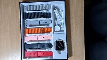 Pametni sat sa pravougaonom AMOLED/IPS ekranom većeg formata na lalafo.rs — 7 Pametni sat sa pravougaonom AMOLED/IPS ekranom većeg formata — 7