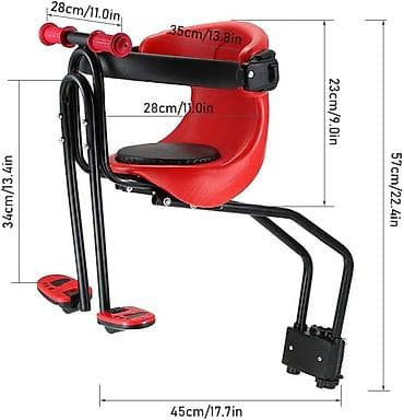 Bike accessories: Dečije prednje sedište za bicikl sa ojačanom dvotačkastom podrškom - at lalafo.rs — 5 Bike accessories: Dečije prednje sedište za bicikl sa ojačanom dvotačkastom podrškom - — 5