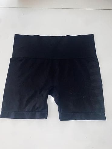 Crne ženske/uni šorts-helanke do sredine butine, elastične i visokog na lalafo.rs — 1 Crne ženske/uni šorts-helanke do sredine butine, elastične i visokog — 1