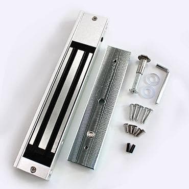 Elektromagnetna brava za vrata – komplet sa pločom i nosačima 180KG na lalafo.rs — 6 Elektromagnetna brava za vrata – komplet sa pločom i nosačima 180KG — 6