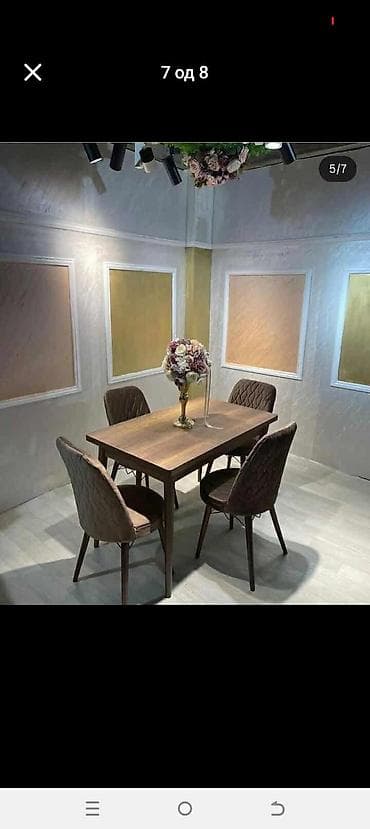 Trpezarijski set – sto sa 4 stolice - Moderan pravougaoni sto na lalafo.rs — 2 Trpezarijski set – sto sa 4 stolice - Moderan pravougaoni sto — 2