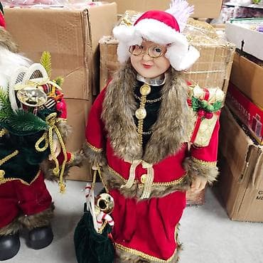 Dekorativni set figura: Deda Mraz i Baba Mraz - Visoke dekorativne na lalafo.rs — 4 Dekorativni set figura: Deda Mraz i Baba Mraz - Visoke dekorativne — 4