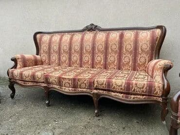 Stilske garniture: Stilska garnitura - EXTRA STANJE Trosed i dve fotelje 🛋️ Garnitura na lalafo.rs — 13 Stilske garniture: Stilska garnitura - EXTRA STANJE Trosed i dve fotelje 🛋️ Garnitura — 13