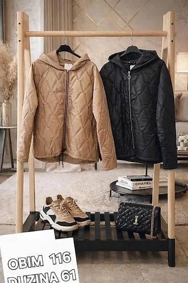 Ženske lagane jakne sa kapuljačom – model sa prošivenim romb šarama na lalafo.rs Ženske lagane jakne sa kapuljačom – model sa prošivenim romb šarama