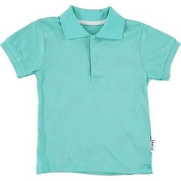 Dečija polo majica kratkih rukava – tirkizna - Klasičan polo kroj sa na lalafo.rs Dečija polo majica kratkih rukava – tirkizna - Klasičan polo kroj sa