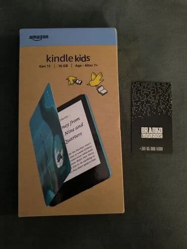 Novo, neotpakovano - Najnoviji model! Kindle Basic 11. generacija U na lalafo.rs Novo, neotpakovano - Najnoviji model! Kindle Basic 11. generacija U