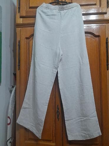 Lanene pantalone – H&M - Materijal: linen blend (mešavina lana) – na lalafo.rs — 1 Lanene pantalone – H&M - Materijal: linen blend (mešavina lana) – — 1