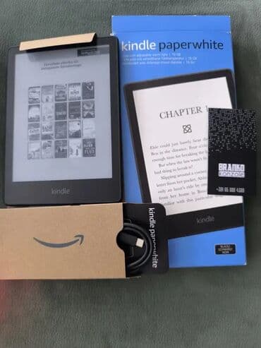 Kindle Paperwhite 5 (11. generacija) Boja: Crna Novo, samo otpakovano at lalafo.rs Kindle Paperwhite 5 (11. generacija) Boja: Crna Novo, samo otpakovano