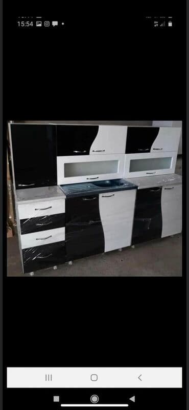 Kitchen furniture: Na prodaju kuhinje od medijapana i iverice dimenzije 2 m sa 2 m extra at lalafo.rs — 4 Kitchen furniture: Na prodaju kuhinje od medijapana i iverice dimenzije 2 m sa 2 m extra — 4