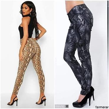 Ženske helanke/pantalone sa „snake skin” printom – JIAXIN - na lalafo.rs Ženske helanke/pantalone sa „snake skin” printom – JIAXIN -