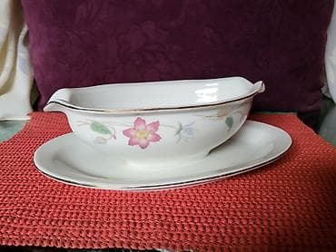 Home & Garden: Sosijera vintaz porcelanska nova. Sosijera bez ostecenja. pozlata at lalafo.rs — 8 Home & Garden: Sosijera vintaz porcelanska nova. Sosijera bez ostecenja. pozlata — 8