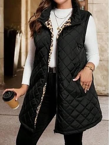 prsluk jaknica mango u: Ženska prošivena prsluk-zaštita, dugačak model bez rukava. - Boja na lalafo.rs — 3 prsluk jaknica mango u: Ženska prošivena prsluk-zaštita, dugačak model bez rukava. - Boja — 3