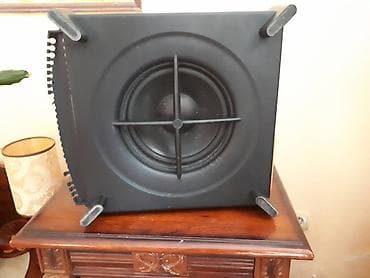 JBL vufer sa originalnim satelitima i pripadajucim kablovima. Uredjaj na lalafo.rs — 3 JBL vufer sa originalnim satelitima i pripadajucim kablovima. Uredjaj — 3