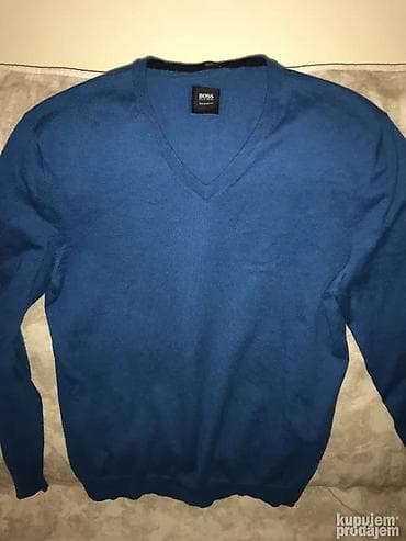 Original HUGO BOSS dzemper L NOV 50% wolle 50% cotton Ramena 48cm na lalafo.rs — 1 Original HUGO BOSS dzemper L NOV 50% wolle 50% cotton Ramena 48cm — 1