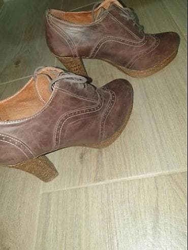 Oxfordice Tref - sa platformom, izrađene od prelepe tamnosmeđe kože na lalafo.rs — 2 Oxfordice Tref - sa platformom, izrađene od prelepe tamnosmeđe kože — 2