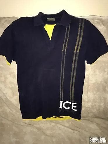 Men's T-shirt Iceberg, bоја - Tamnoplava na lalafo.rs — 1 Men's T-shirt Iceberg, bоја - Tamnoplava — 1