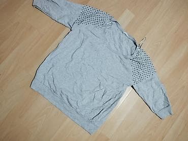 Siva ženska bluza/džemper sa 3/4 do punim rukavima. Ramena i gornji at lalafo.rs — 3 Siva ženska bluza/džemper sa 3/4 do punim rukavima. Ramena i gornji — 3