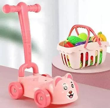 Guralice za bebe: Meda Guralica sa Dodacima i Korpom 🧸🚗 Savršen poklon za vaše na lalafo.rs — 2 Guralice za bebe: Meda Guralica sa Dodacima i Korpom 🧸🚗 Savršen poklon za vaše — 2