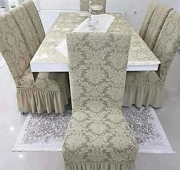 Set stolnjaka i navlaka za stolice – žakard Prodajem žakard set za na lalafo.rs — 1 Set stolnjaka i navlaka za stolice – žakard Prodajem žakard set za — 1