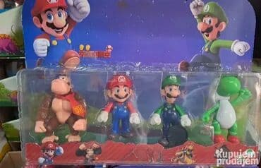 Set figurica 4u1 – Super Mario Figurice iz popularne video igre i na lalafo.rs Set figurica 4u1 – Super Mario Figurice iz popularne video igre i