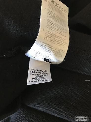 Men's T-shirt Fred Perry, bоја - Bela na lalafo.rs — 8 Men's T-shirt Fred Perry, bоја - Bela — 8