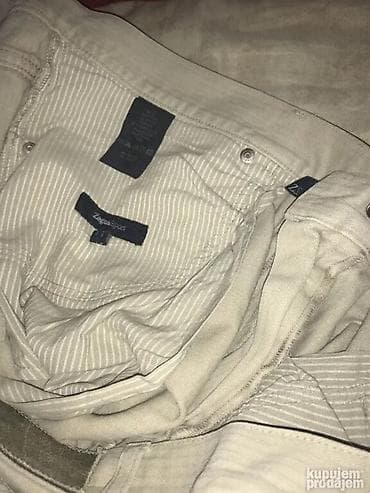 Original ZEGNA pantalone 40 100% cotton Polustruk 54cm, duzina 120cm na lalafo.rs — 4 Original ZEGNA pantalone 40 100% cotton Polustruk 54cm, duzina 120cm — 4