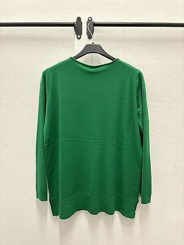 Džemper sa okruglim izrezom – lagani pletivo - Model: klasičan na lalafo.rs — 4 Džemper sa okruglim izrezom – lagani pletivo - Model: klasičan — 4