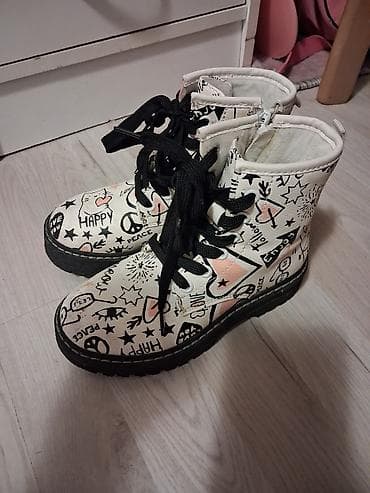 Dečje čizme sa pertlama i bočnim rajsferšlusom - Model: gležnjače sa na lalafo.rs — 3 Dečje čizme sa pertlama i bočnim rajsferšlusom - Model: gležnjače sa — 3