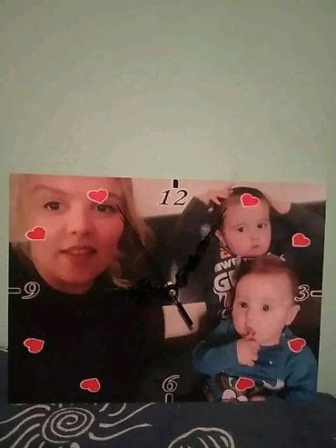 Personalizovani zidni/sobni sat sa vašom fotografijom ZIDNI sat sa na lalafo.rs — 6 Personalizovani zidni/sobni sat sa vašom fotografijom ZIDNI sat sa — 6