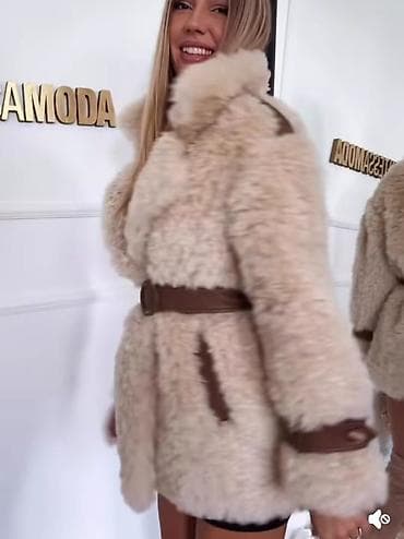 Women's Clothing: Krzneni kaput od veštačkog jagnjećeg krzna u bež nijansi, sa at lalafo.rs — 3 Women's Clothing: Krzneni kaput od veštačkog jagnjećeg krzna u bež nijansi, sa — 3