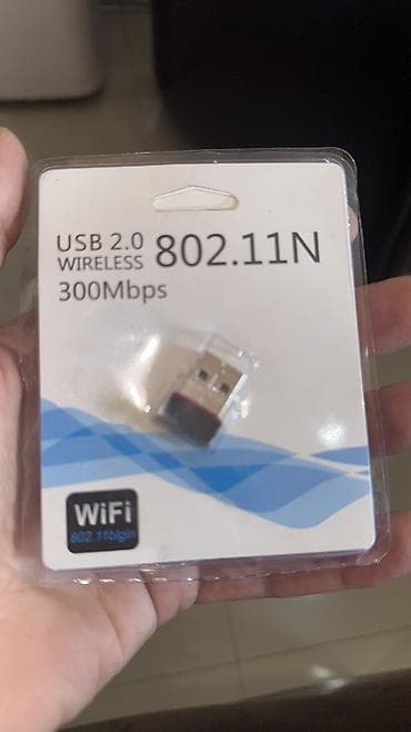 USB WiFi adapter 802.11n – 300 Mbps - Tip: USB 2.0 bežični mrežni na lalafo.rs USB WiFi adapter 802.11n – 300 Mbps - Tip: USB 2.0 bežični mrežni