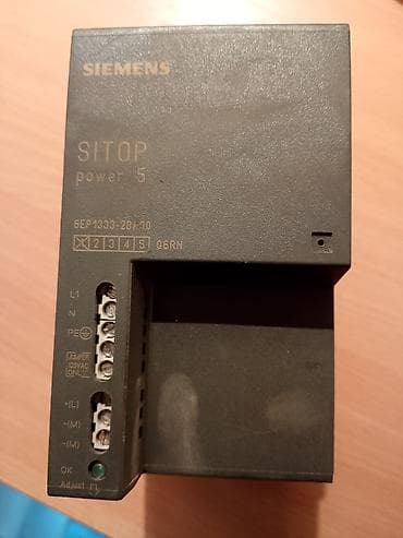 SIEMENS SITOP power 5 napajanje Model: 6EP1 333-2BA00 (E-Stand: 5) - at lalafo.rs SIEMENS SITOP power 5 napajanje Model: 6EP1 333-2BA00 (E-Stand: 5) -