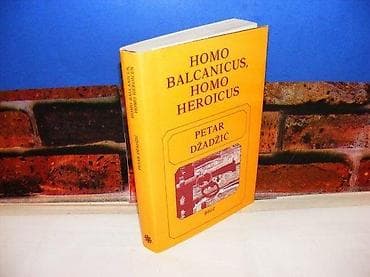Homo balcanicus homo heroicus p. džadžić 1987 mek povez na predlistu na lalafo.rs Homo balcanicus homo heroicus p. džadžić 1987 mek povez na predlistu