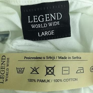Men's T-shirt bоја - Bela na lalafo.rs — 5 Men's T-shirt bоја - Bela — 5