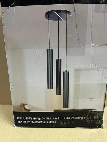 Stilski lusteri: Visilica sa tri cilindra – moderni luster - Dizajn: minimalistička na lalafo.rs — 10 Stilski lusteri: Visilica sa tri cilindra – moderni luster - Dizajn: minimalistička — 10