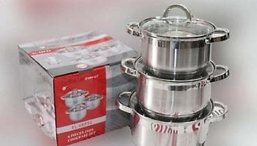 Visoko kvalitetan nerđajući čelik INOX 18/10; Stakleni poklopac; na lalafo.rs Visoko kvalitetan nerđajući čelik INOX 18/10; Stakleni poklopac;