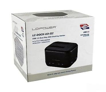 Electronics: LC-POWER LC-DOCK-U3-III – USB 3.0 Dual Bay docking stanica za HDD/SSD at lalafo.rs — 3 Electronics: LC-POWER LC-DOCK-U3-III – USB 3.0 Dual Bay docking stanica za HDD/SSD — 3