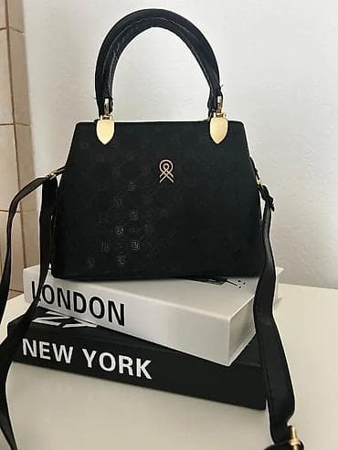 eko koza sa: Elegantna ženska torba – crna - Model: klasična ručna torba sa at lalafo.rs — 2 eko koza sa: Elegantna ženska torba – crna - Model: klasična ručna torba sa — 2