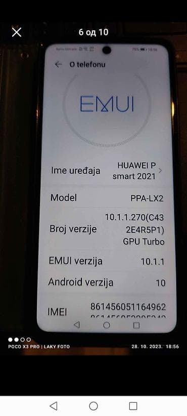 Huawei P Smart, 128 GB Telefon u ful stanju. Staklo i maska od prvog na lalafo.rs — 6 Huawei P Smart, 128 GB Telefon u ful stanju. Staklo i maska od prvog — 6