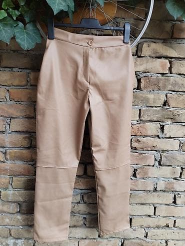 Kozne krem pantalone vel M Nove, Turska Struk po 34 tegli do 38 na lalafo.rs — 2 Kozne krem pantalone vel M Nove, Turska Struk po 34 tegli do 38 — 2