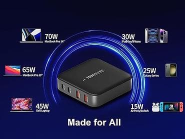 GOLDNEXT 70W Desktop GaN punjač - GaN III tehnologija za visoku na lalafo.rs — 10 GOLDNEXT 70W Desktop GaN punjač - GaN III tehnologija za visoku — 10