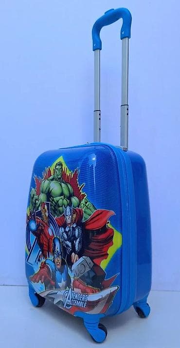 Travel suitcases and bags: Dečji kofer na točkiće – Marvel Avengers - Dizajn: licencirani Marvel at lalafo.rs — 4 Travel suitcases and bags: Dečji kofer na točkiće – Marvel Avengers - Dizajn: licencirani Marvel — 4