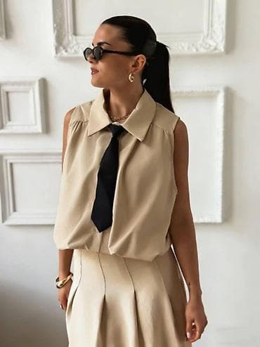 Women's Clothing: Bluzica + kravata = 🌼🌀🌀 at lalafo.rs — 2 Women's Clothing: Bluzica + kravata = 🌼🌀🌀 — 2