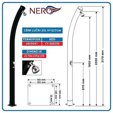 za svaki dan: Solarni tus PVC Nero lucni 20L CY-S8029S Solarni tuš PVC Nero lučni at lalafo.rs — 5 za svaki dan: Solarni tus PVC Nero lucni 20L CY-S8029S Solarni tuš PVC Nero lučni — 5