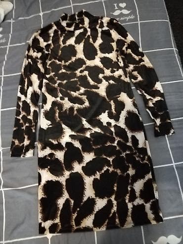 Ženske haljine – rol kragna, dugi rukavi, uski kroj do iznad kolena na lalafo.rs — 3 Ženske haljine – rol kragna, dugi rukavi, uski kroj do iznad kolena — 3