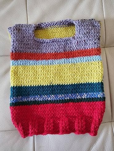 Prsluk novi dečiji ručno pleteni vel 2, obim ispod pazuha 50 cm na lalafo.rs — 2 Prsluk novi dečiji ručno pleteni vel 2, obim ispod pazuha 50 cm — 2