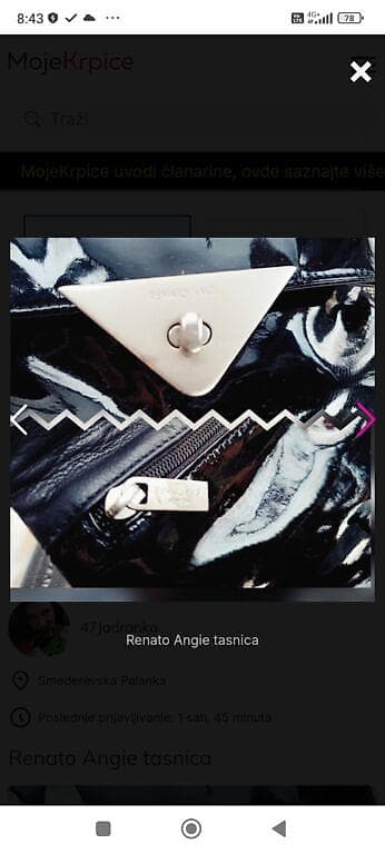 Rasprodaja!!Renato Angi tasnica. na preklop,unutra ima ogledalce sa at lalafo.rs — 6 Rasprodaja!!Renato Angi tasnica. na preklop,unutra ima ogledalce sa — 6