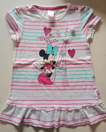 Minnie Mouse Disney original majica tunika Veličina 110 može i duže da na lalafo.rs Minnie Mouse Disney original majica tunika Veličina 110 može i duže da