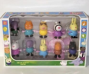 Igračke: Peppa Prijatelji 10u1 Peppa Pig 🐷👯♂️🎉 Pepa Prase pokretne plastične na lalafo.rs Igračke: Peppa Prijatelji 10u1 Peppa Pig 🐷👯♂️🎉 Pepa Prase pokretne plastične